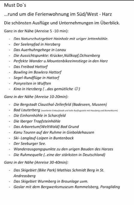 Ferienwohnung Sued - West Harz Mit Sauna E-Bikes Vorhanden! Horden am Harz 외부 사진